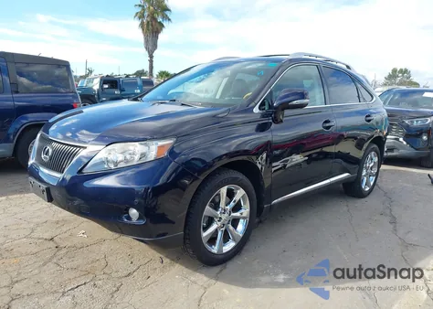 2010 Lexus Rx 350 из США, поврежденный, VIN 2T2BK1BA4AC030135